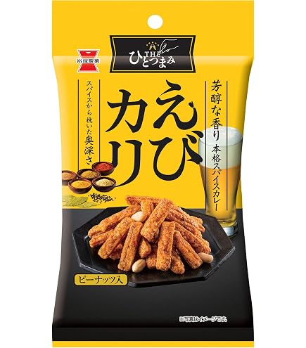 Amazon.co.jp: 岩塚製菓 THEひとつまみ 2種アソート えびカリ 40g×5袋